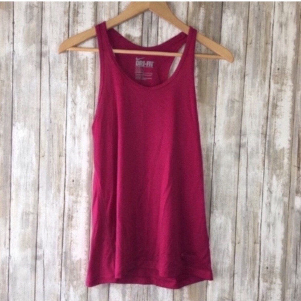 Nike Dri Fit Magenta Tank